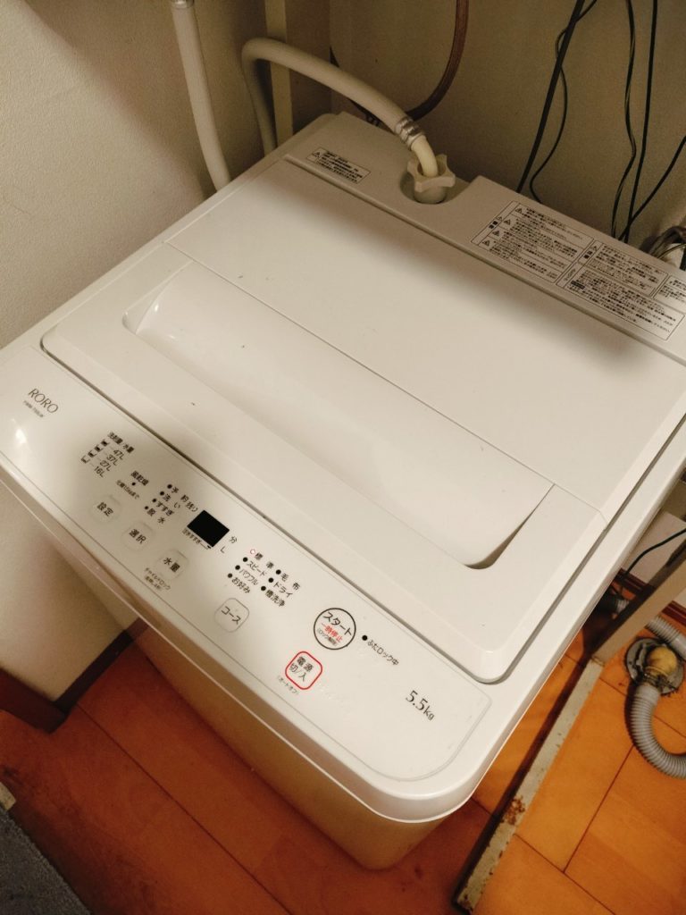 オリーブビレッジ横浜、洗濯機交換